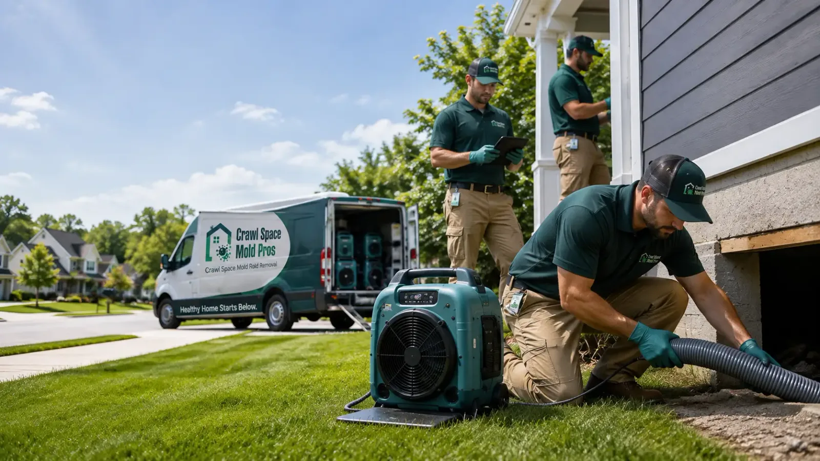 Crawl Space Mold Removal in Beverly, KY